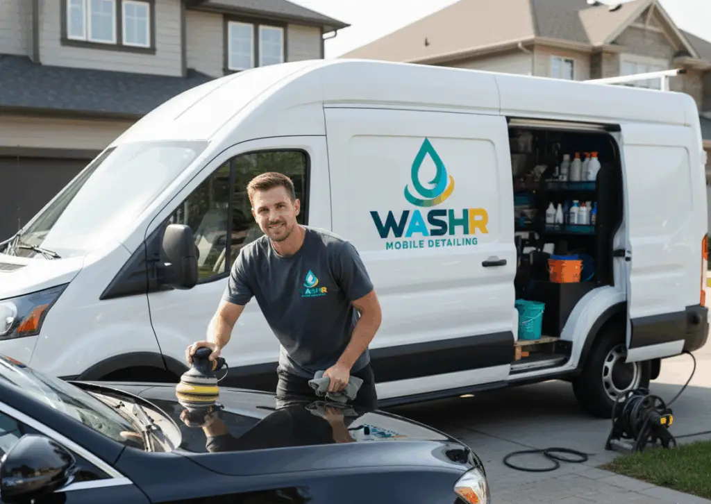 Nate performing Showroom Detail